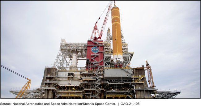 Key Parts of Space Launch System Ready for Testing at Stennis Space Center