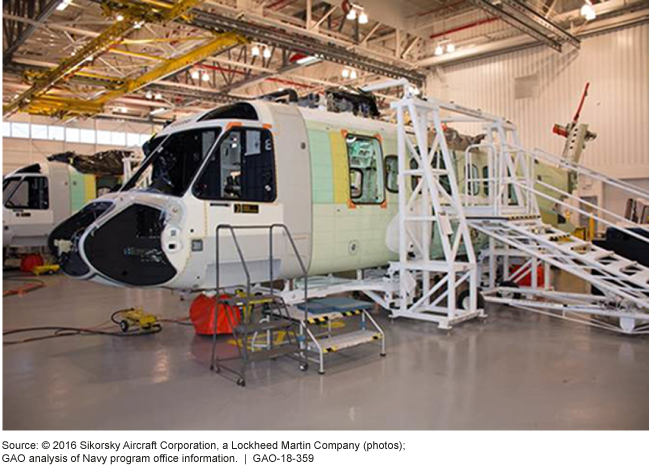 This is a photo of a commercial helicopter that is in the process of being converted to a VH-92.