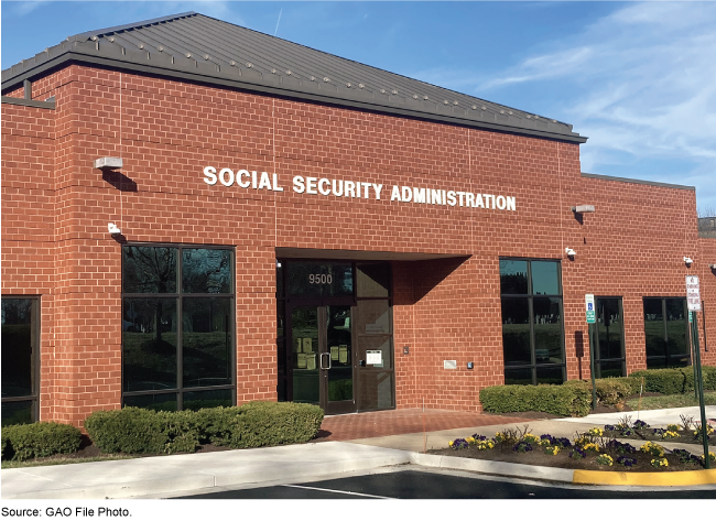 A Social Security Administration building