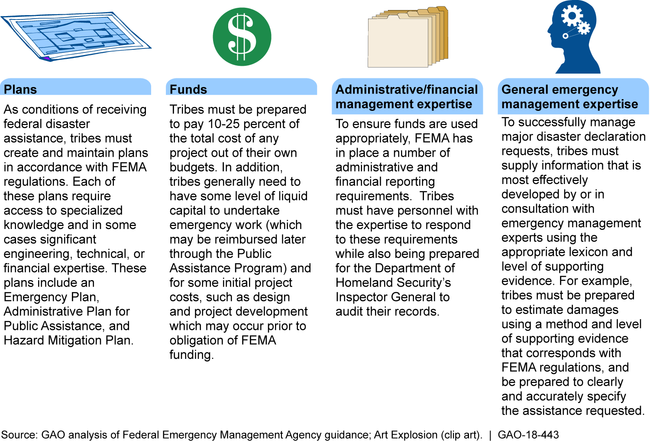 Elements of Capacity Needed to Request and Manage a Major Disaster Declaration
