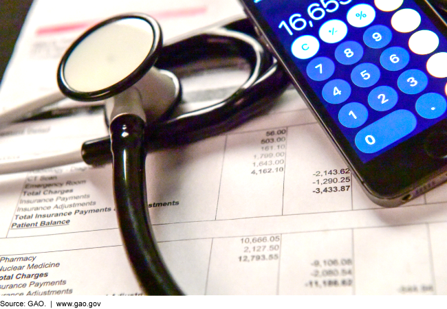 Stethoscope, calculate, health care bill