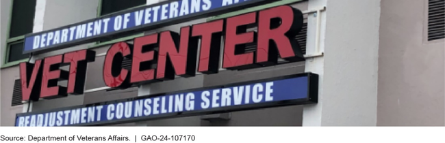 Example of a Department of Veterans Affairs Vet Center Exterior