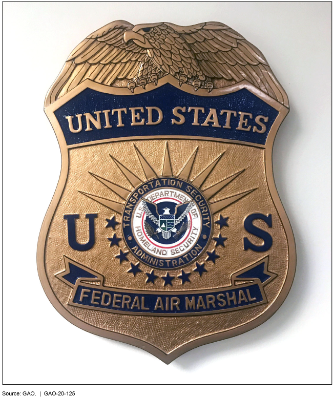 Federal Air Marshal badge