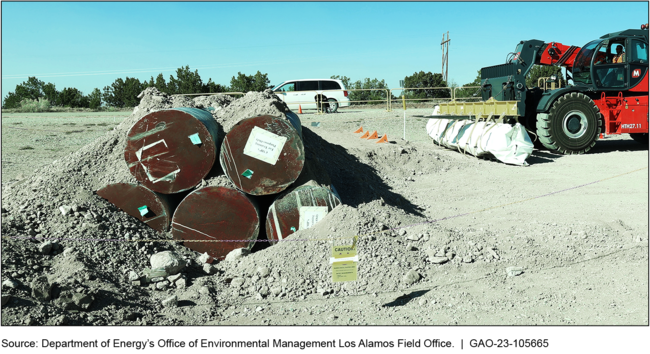 Example of Legacy Waste Cleanup at Los Alamos National Laboratory