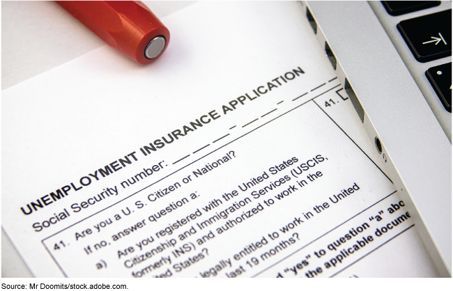 Unemployment insurance application