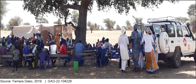 Mobile Clinic in Senegal Funded by U.S. Agency for International Development
