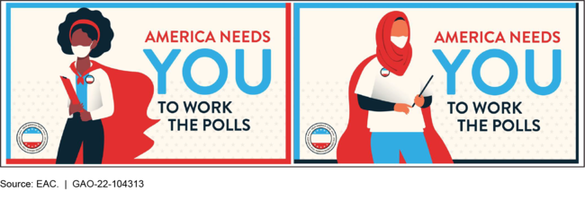 U.S. Election Assistance Commission (EAC) National Poll Worker Recruitment Day Graphic