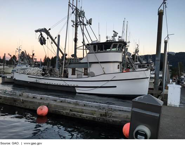 Photo of a commercial fishing boat