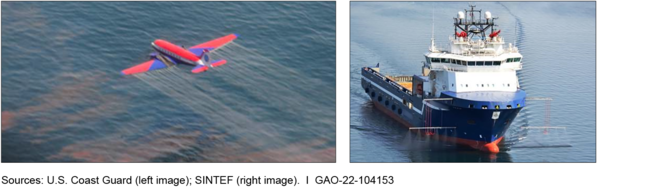 Application of Chemical Dispersants at the Surface by Aircraft and Boat
