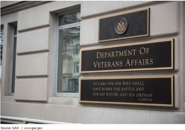 Photo of the Department of Veterans Affairs headquarters.
