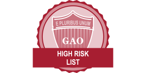 Image of GAO's High Risk List logo