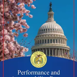 Cover of the FY 2023 Performance and Accountability Report.