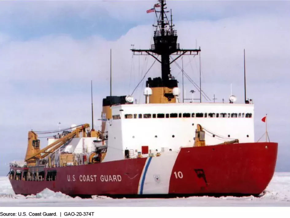 Photo of the U.S. Coast Guard's Polar Star