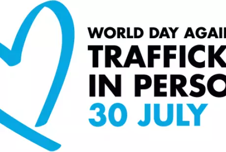 Logo for World Day Against Trafficking in Persons