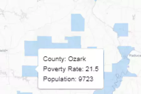 INTERACTIVE GRAPHIC:  Targeting Federal Funding to Areas Experiencing Significant Poverty