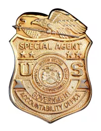 GAO Special Agent badge