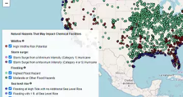 INTERACTIVE GRAPHIC: Chemical Facilities and Climate Change