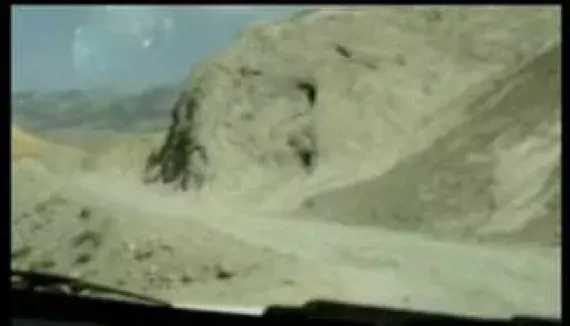Keshim-Faizabad Road: An Example of Poor Afghan Road Conditions