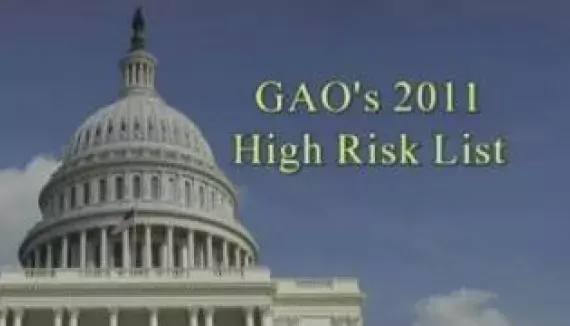 High Risk List 2011: Comptroller General Gene Dodaro&#039;s Opening Statement Before Congress