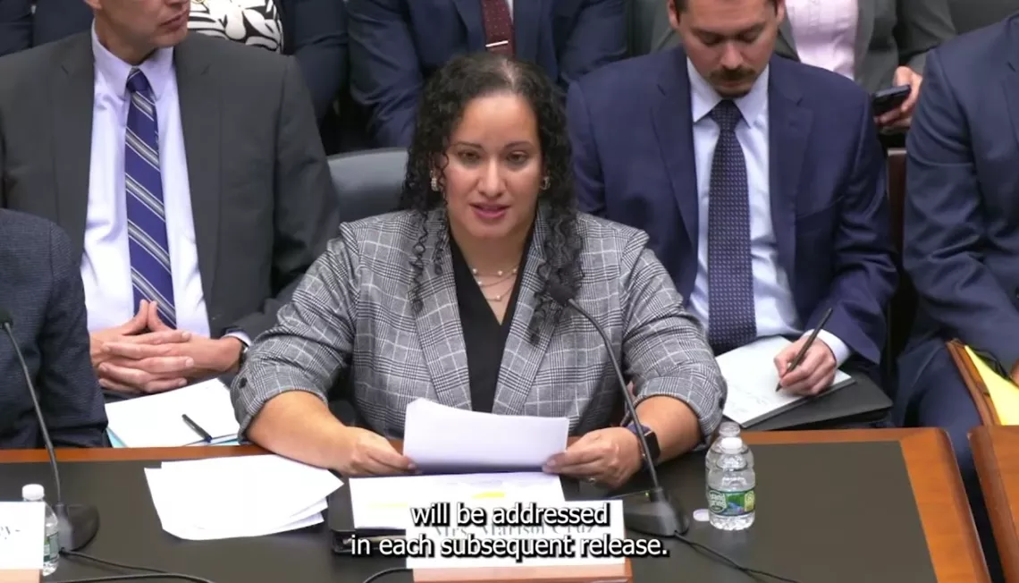 Marisol Cruz Cain - Opening Statement about FAFSA Rollout challenges September 2024